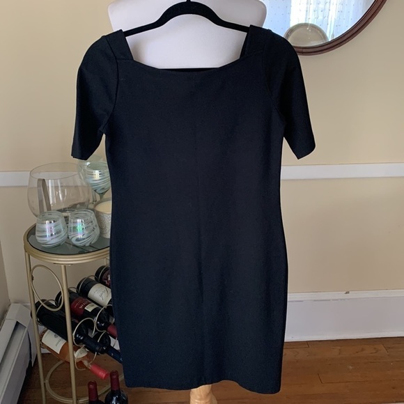 Talbots Black Dress Size 6P In EUC - Picture 3 of 6